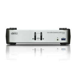 双端口USB 3.0 DisplayPort KVMP交换机的图片