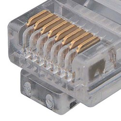 超5类EIA568标准阻燃级跳线，RJ45/RJ45，40英尺（12.2米）的图片