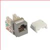 OCC 6类Keystone水晶头母座，110/RJ45，EIA568A/B，灰的图片