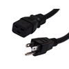 Server Power Cord - NEMA 5-15P to C19 - 15 Amp - 15 FT - Black的图片