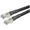 Cat6 Shielded Outdoor Patch Cable, RJ45/RJ45, Black, 15.0 ft的图片