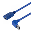 USB 3.0 Female to male Type A right angle up exit 1M的图片